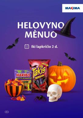 maxima - MAXIMA - Helovyno mėnuo (2026 10 06 - 2026 11 02)