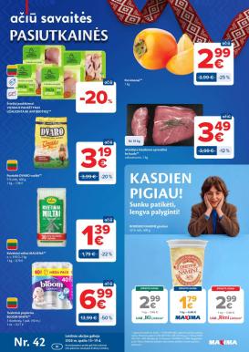 maxima - MAXIMA - Kaininis leidinys Nr.42 (2026 10 13 - 2026 10 19)