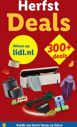 lidl - Huidige Lidl - Herfst Deals folder geldig van woensdag 07-10-2026 tot dinsdag 13-10-2026