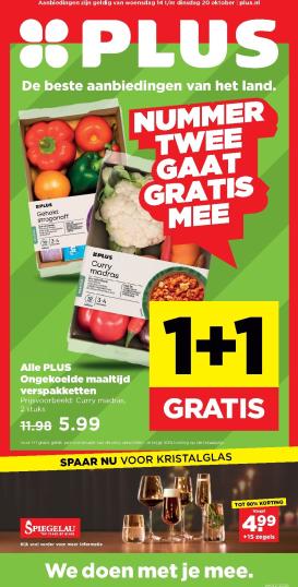 plus - PLUS folder voor volgende week van woensdag 14-10-2026 tot dinsdag 20-10-2026