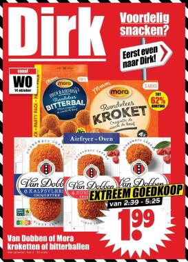 dirk - Dirk folder voor volgende week van woensdag 14-10-2026 tot dinsdag 20-10-2026