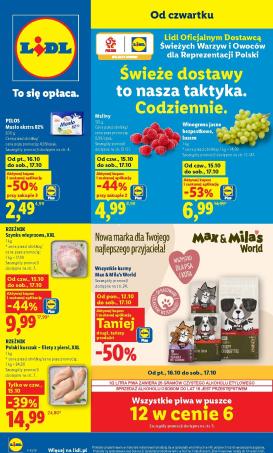lidl - Nowa gazetka Lidl ważna od 15.10.2026 do 17.10.2026