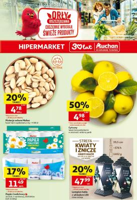 auchan - Nowa gazetka Hipermarket Auchan ważna od 15.10.2026 do 21.10.2026