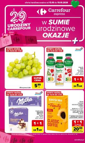 carrefour - Nowa gazetka Carrefour - Express 2 ważna od 13.10.2026 do 19.10.2026