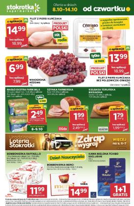 stokrotka - Nowa gazetka Stokrotka - Supermarket ważna od 08.10.2026 do 14.10.2026