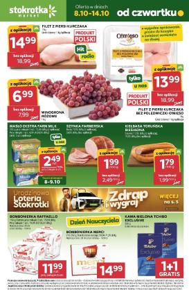 stokrotka - Nowa gazetka Stokrotka - Market ważna od 08.10.2026 do 14.10.2026