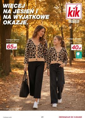 kik - Nowa gazetka KiK ważna od 14.09.2026 do 04.10.2026