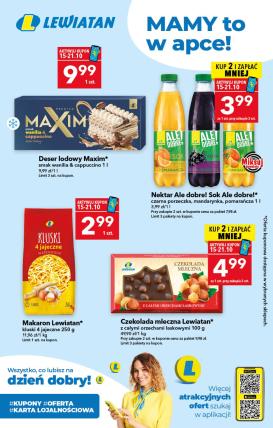 lewiatan - Nowa gazetka Lewiatan - Mamy TO w apce! ważna od 15.10.2026 do 21.10.2026