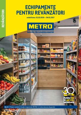 metro - Brosura Metro - Echipamente pentru magazinul tău valabilă de la joi 01.10.2026 până la luni 04.01.2027