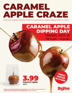 hyvee - HyVee Caramel Apple Craze - 10/12 - 10/18 2026