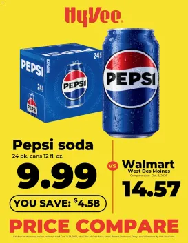 hyvee - HyVee Pepsi Sale - 10/12 - 10/18 2026