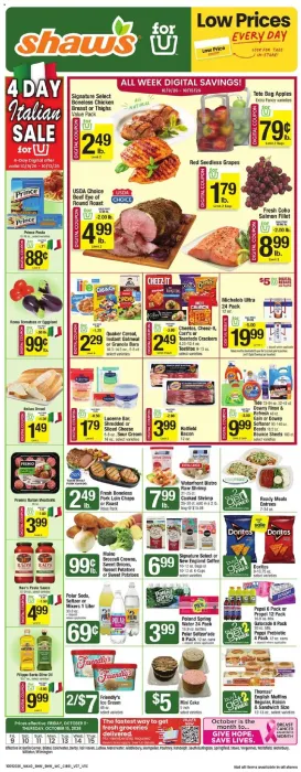 shaws - Shaw's Weekly Ad - 10/09 - 10/15 2026
