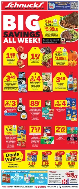 schnucks - Schnucks Weekly Ad - 10/14 - 10/20 2026