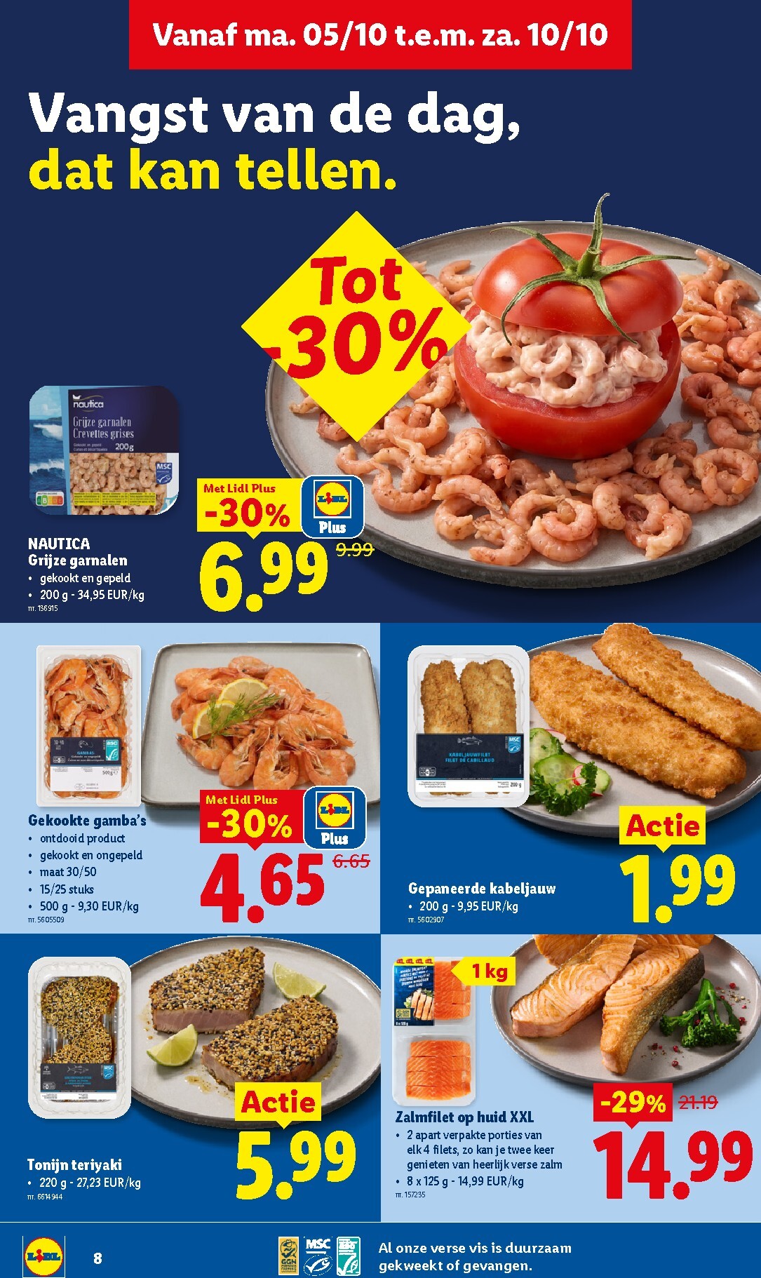 lidl - Lidl folder voor volgende week van maandag 05/10/2026 tot zaterdag 10/10/2026 - page: 8