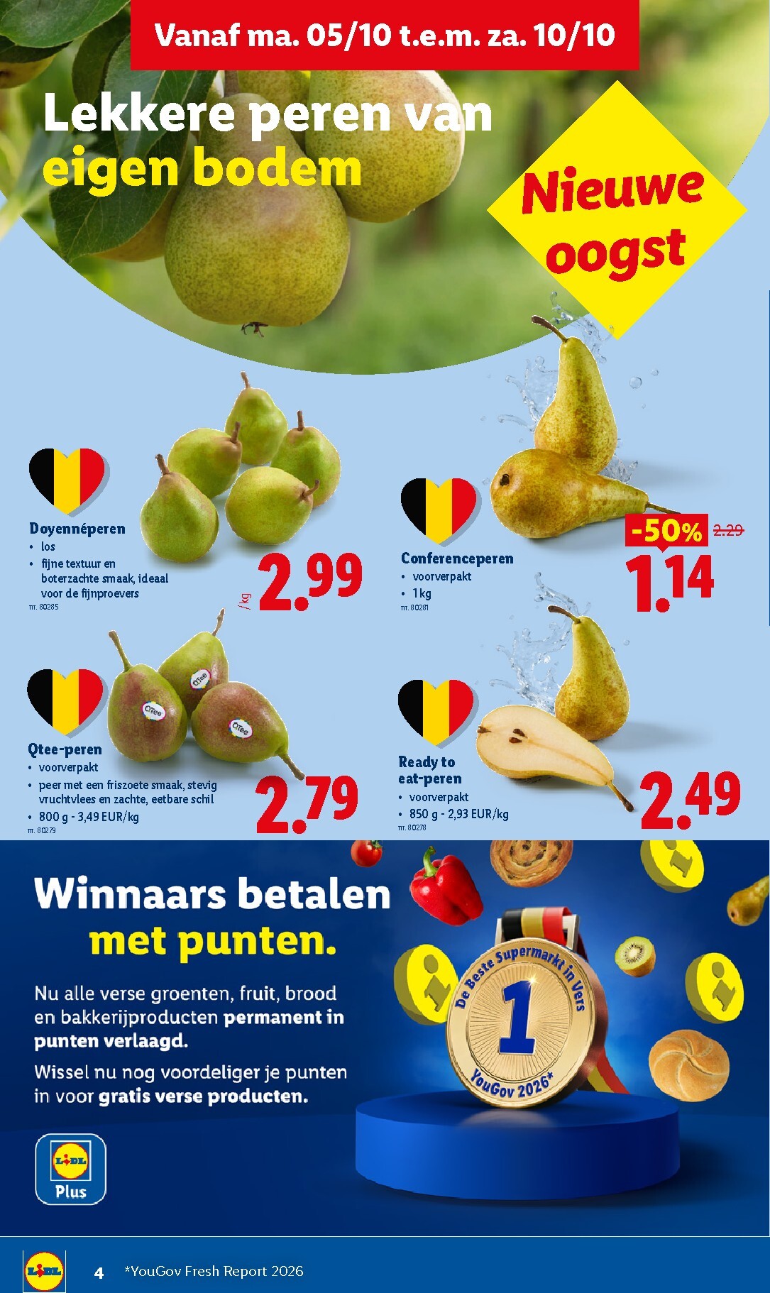 lidl - Lidl folder voor volgende week van maandag 05/10/2026 tot zaterdag 10/10/2026 - page: 4