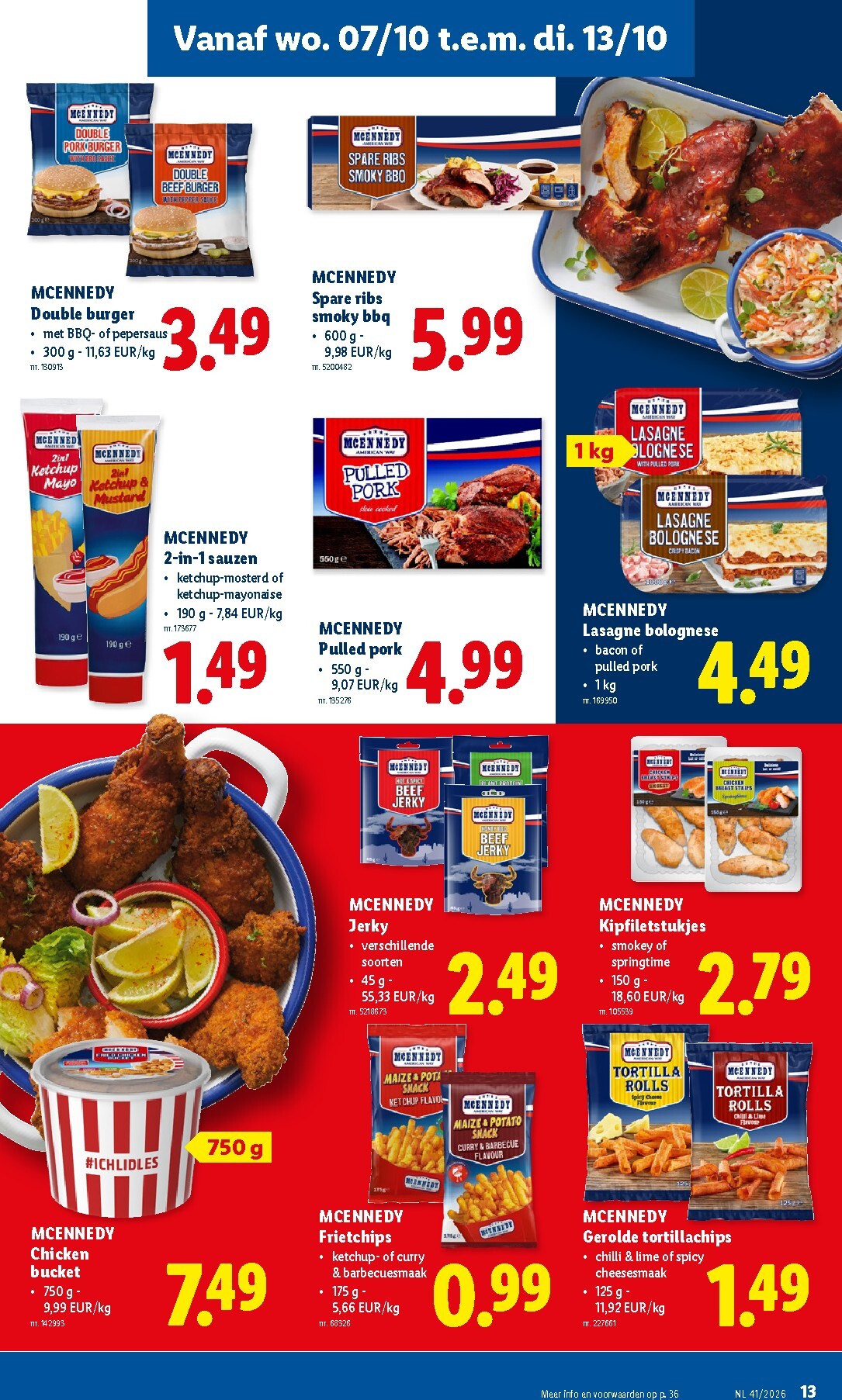lidl - Lidl folder voor volgende week van maandag 05/10/2026 tot zaterdag 10/10/2026 - page: 13