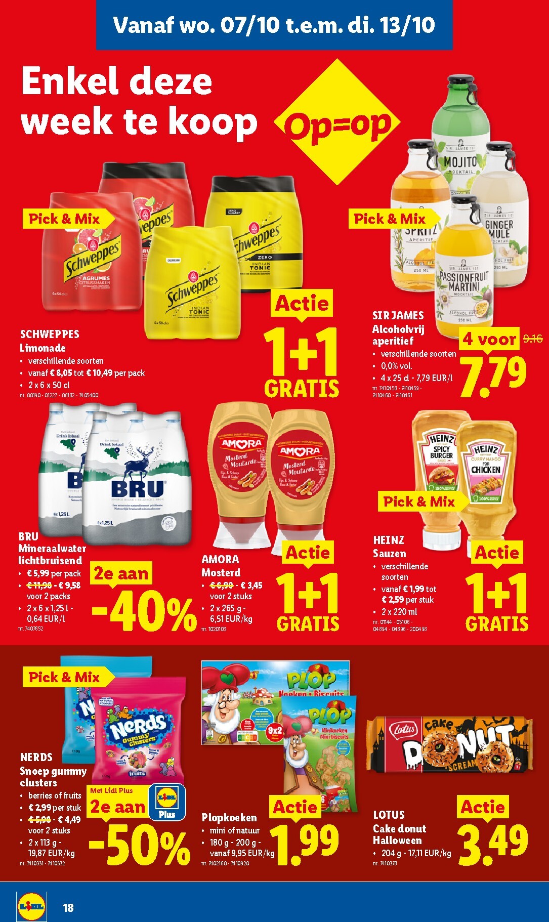 lidl - Lidl folder voor volgende week van maandag 05/10/2026 tot zaterdag 10/10/2026 - page: 18