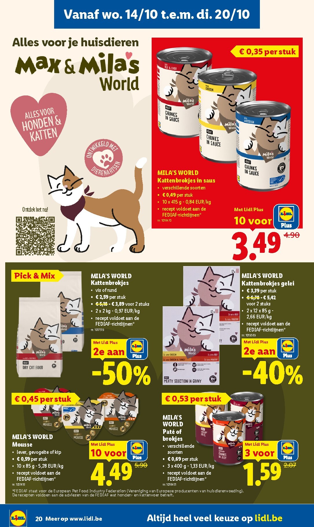lidl - Lidl folder voor volgende week van maandag 12/10/2026 tot zaterdag 17/10/2026 - page: 20