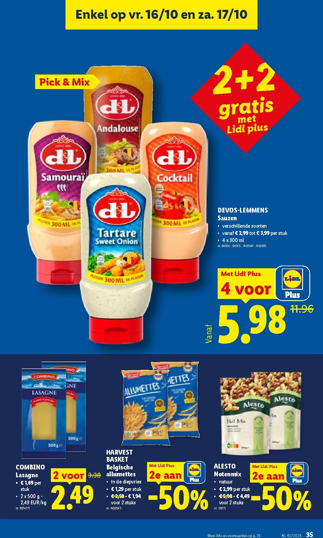 lidl - Lidl folder voor volgende week van maandag 12/10/2026 tot zaterdag 17/10/2026 - page: 35