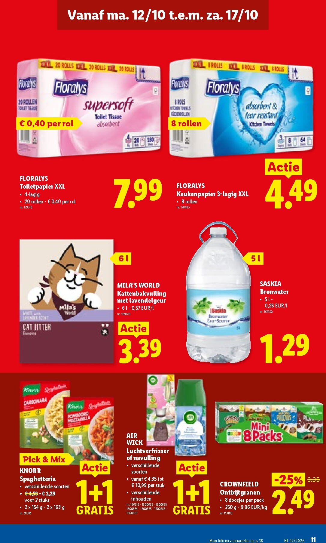 lidl - Lidl folder voor volgende week van maandag 12/10/2026 tot zaterdag 17/10/2026 - page: 11