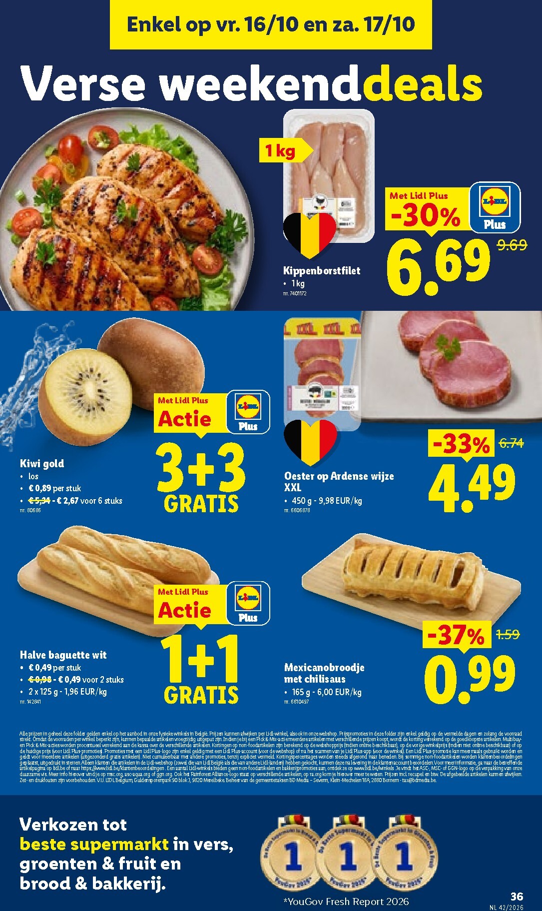 lidl - Lidl folder voor volgende week van maandag 12/10/2026 tot zaterdag 17/10/2026 - page: 36