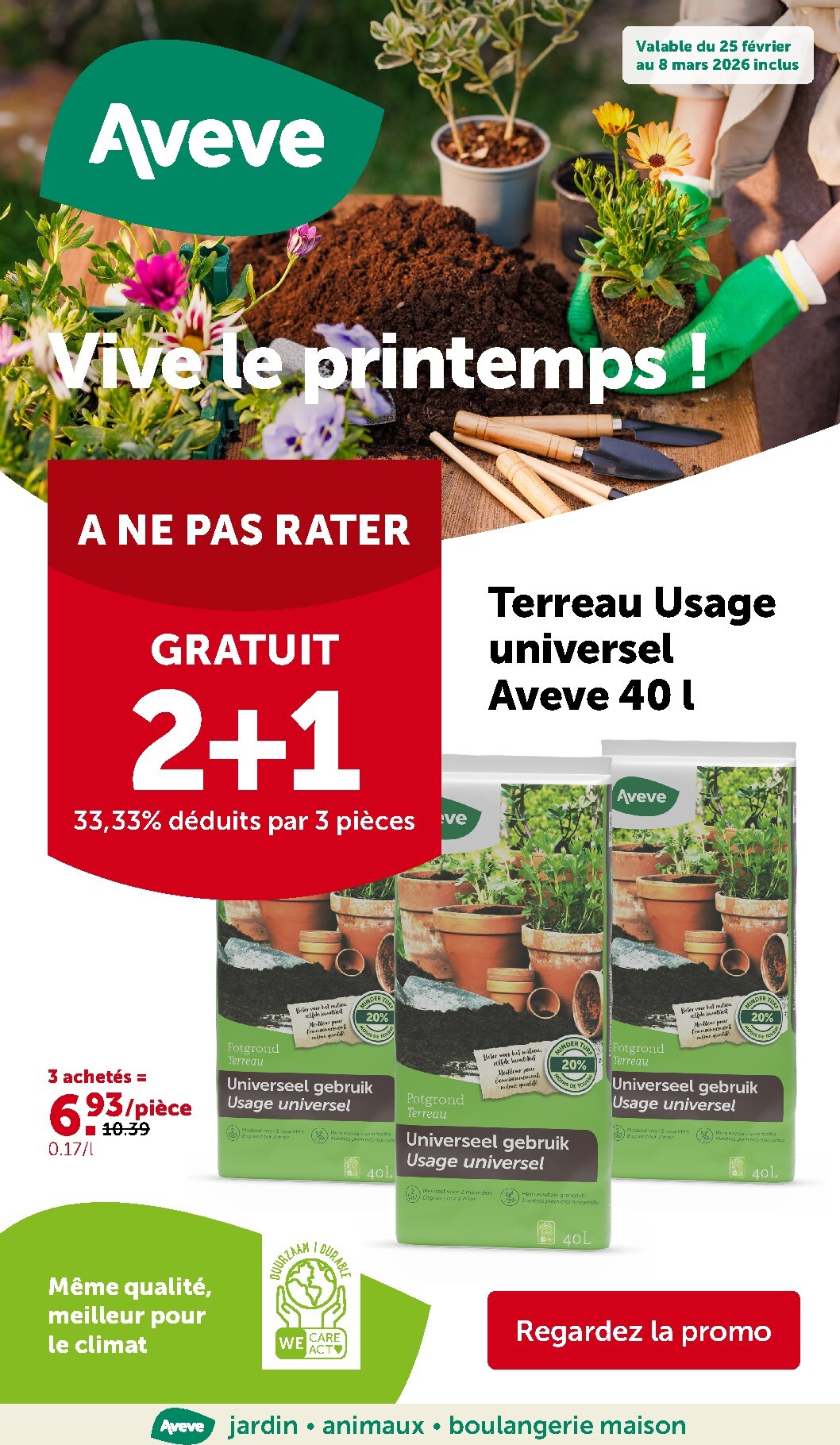 aveve - De Aveve folder geldig vanaf 25/02/2026 t/m 08/03/2026