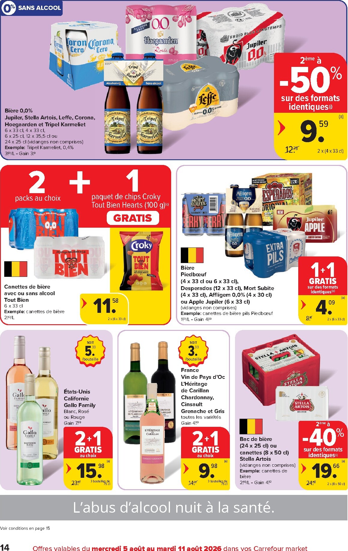 carrefour-market - Carrefour Market folder voor volgende week van woensdag 05/08/2026 tot dinsdag 11/08/2026 - page: 14
