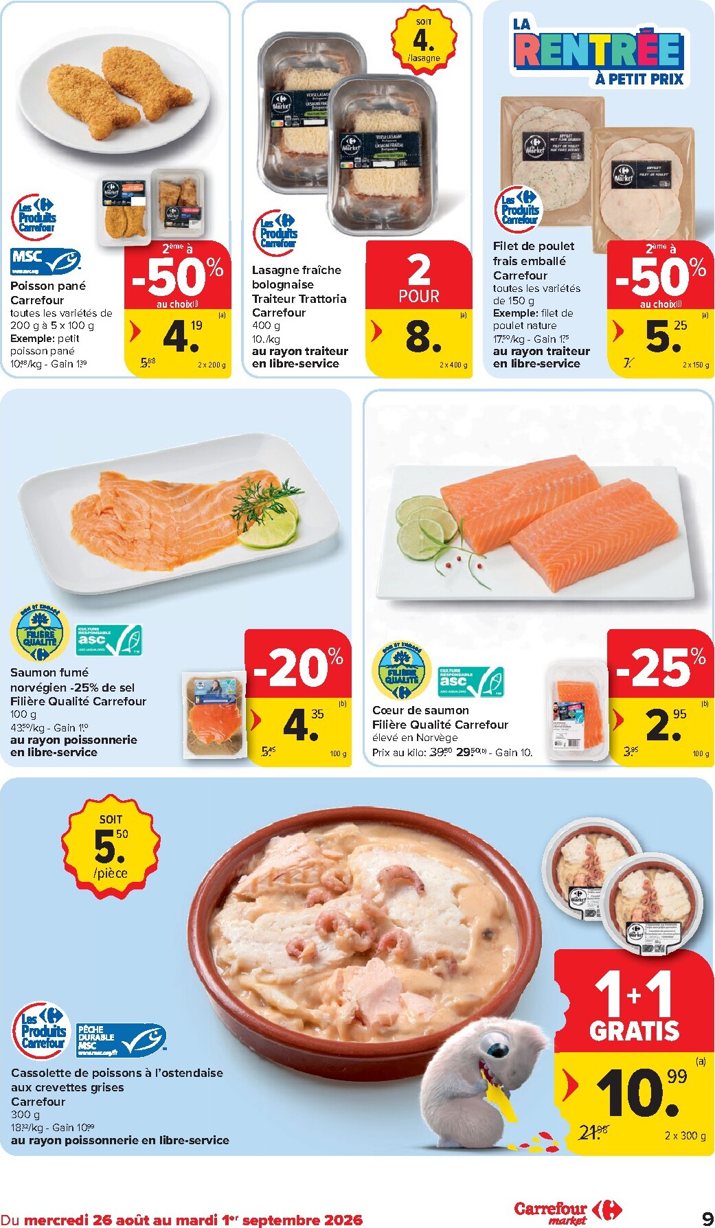 carrefour-market - Carrefour Market folder voor volgende week van woensdag 26/08/2026 tot dinsdag 01/09/2026 - page: 9