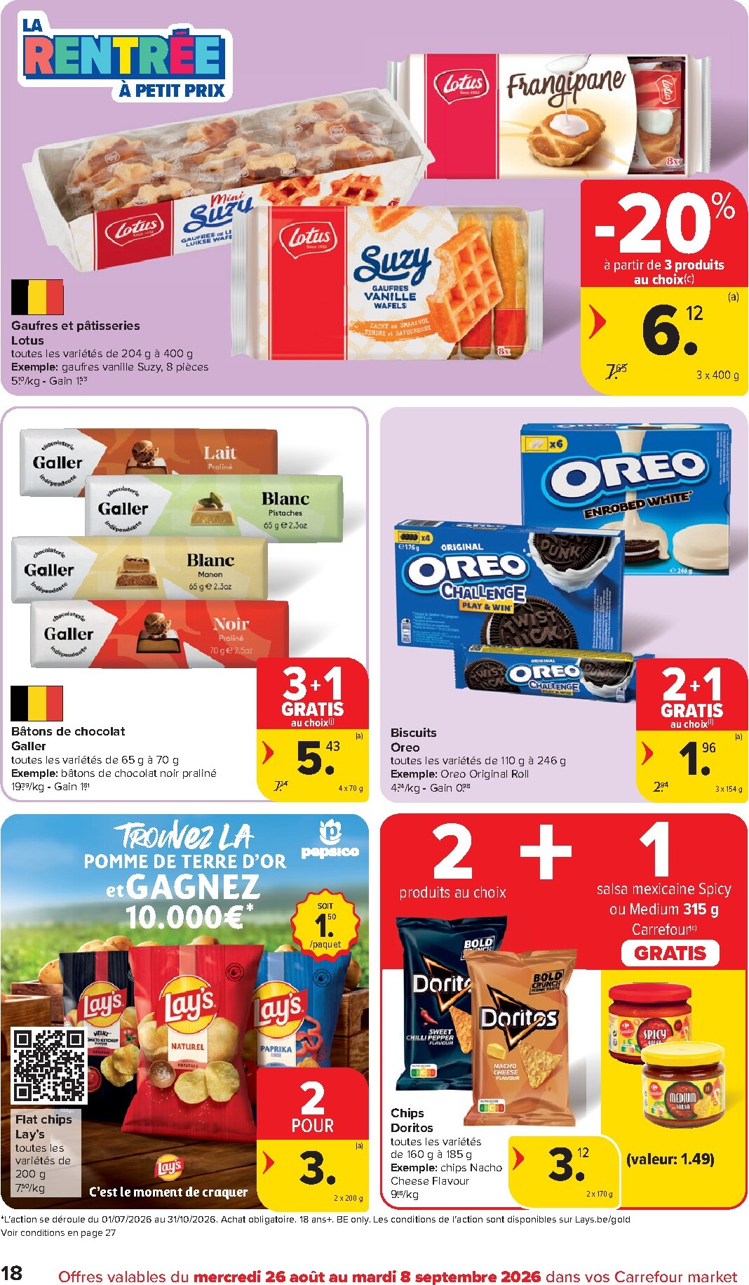 carrefour-market - Carrefour Market folder voor volgende week van woensdag 26/08/2026 tot dinsdag 01/09/2026 - page: 18
