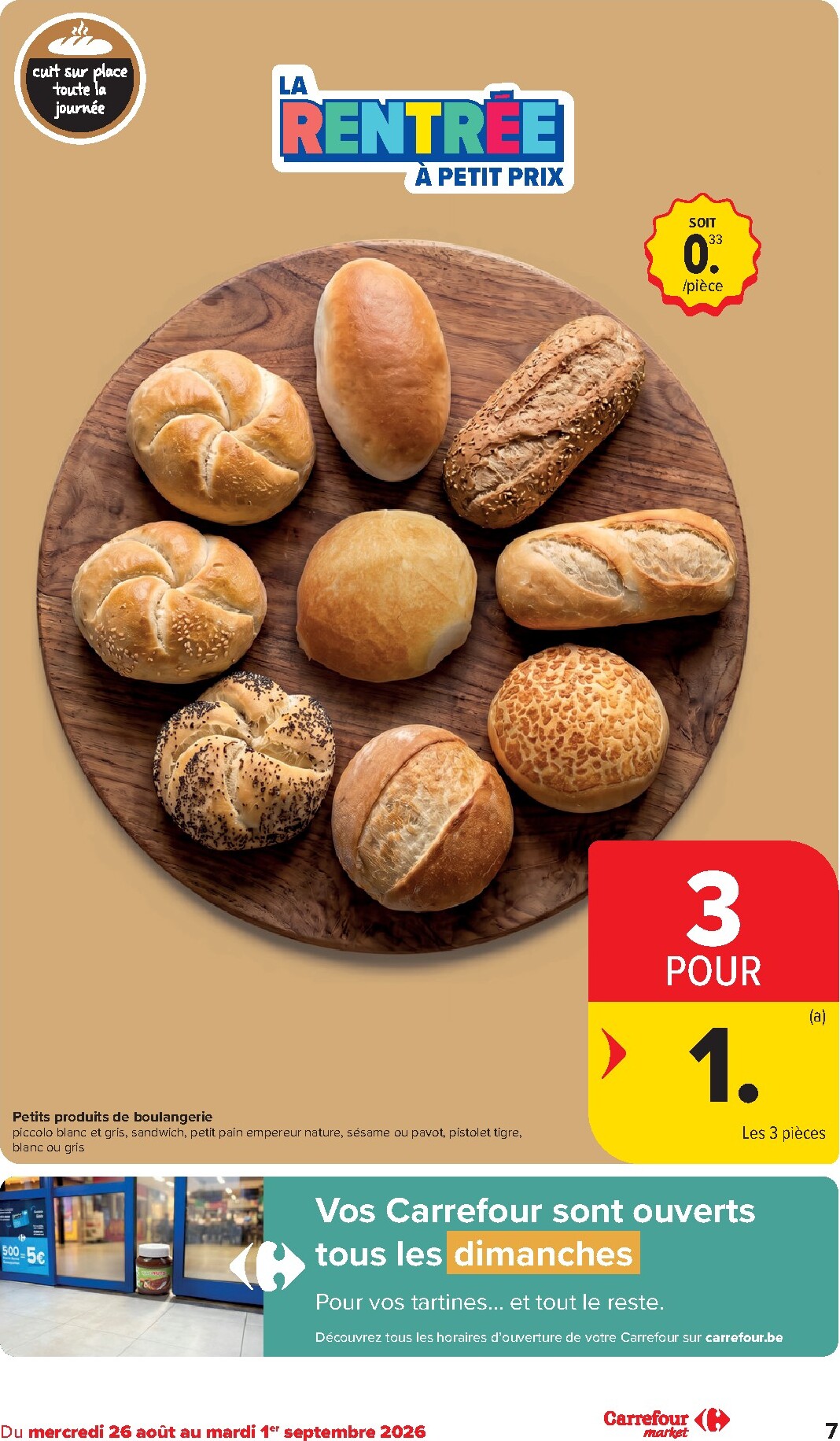 carrefour-market - Carrefour Market folder voor volgende week van woensdag 26/08/2026 tot dinsdag 01/09/2026 - page: 7