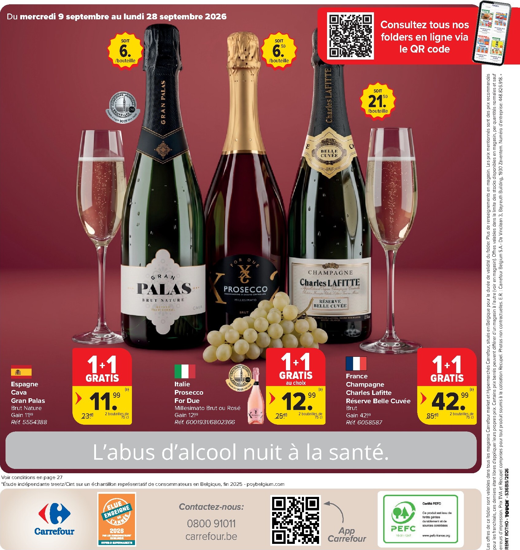 carrefour-market - Carrefour Market - Catalogue Foire aux vins folder voor volgende week van woensdag 09/09/2026 tot maandag 28/09/2026 - page: 28