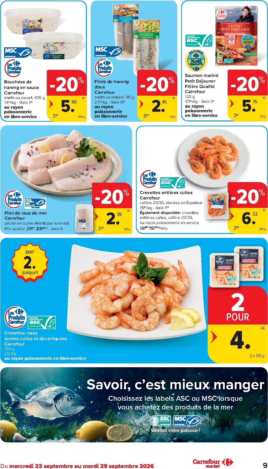carrefour-market - Toekomstige Carrefour Market folder geldig van woensdag 23/09/2026 tot dinsdag 29/09/2026 - page: 9