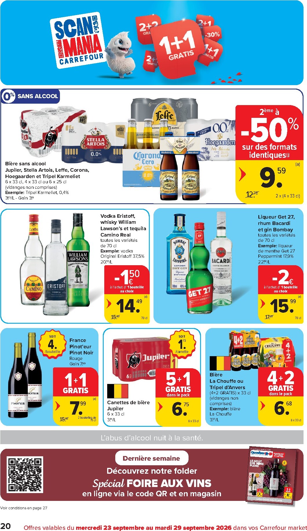 carrefour-market - Toekomstige Carrefour Market folder geldig van woensdag 23/09/2026 tot dinsdag 29/09/2026 - page: 20