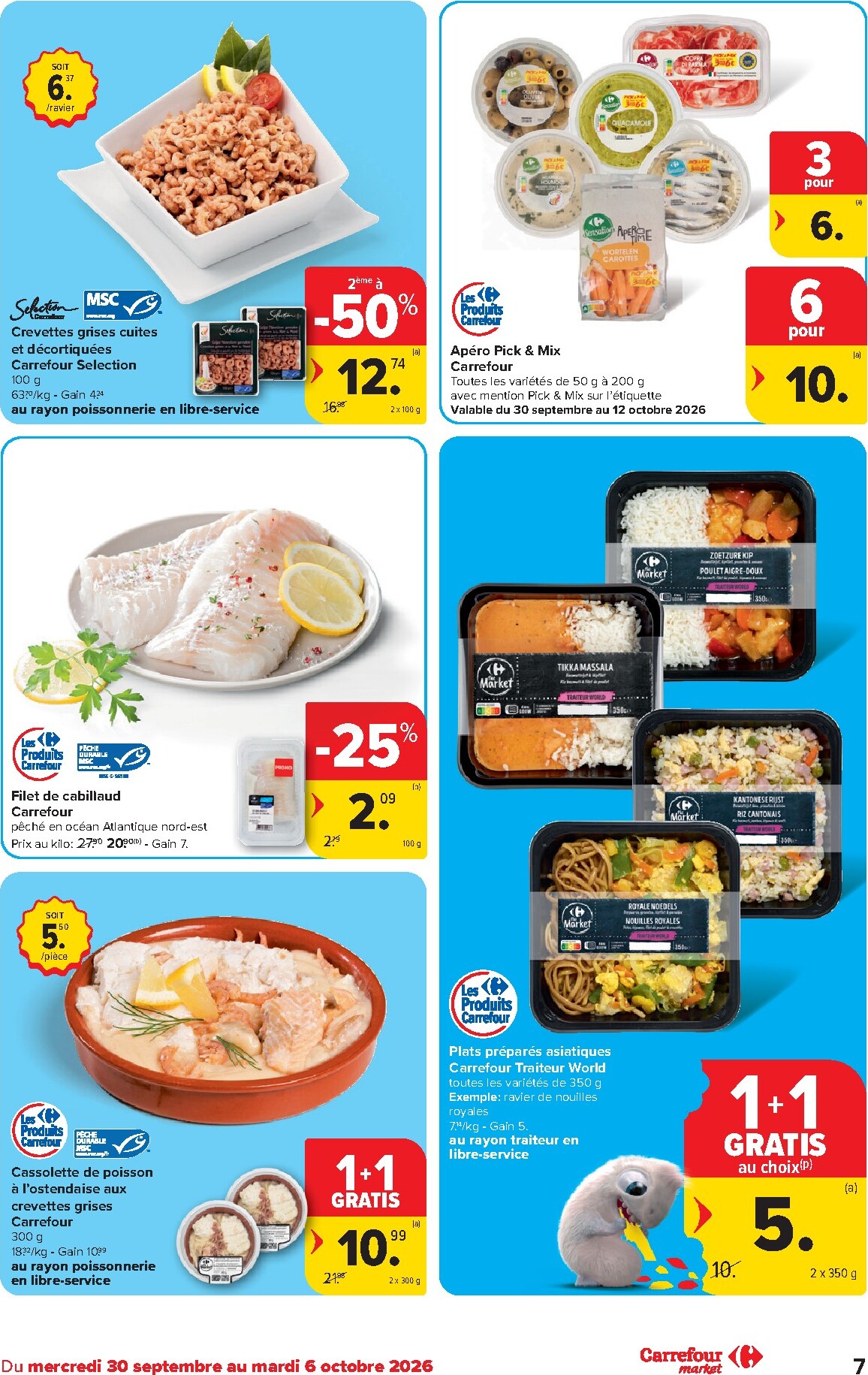 carrefour-market - Toekomstige Carrefour Market folder geldig van woensdag 30/09/2026 tot dinsdag 06/10/2026 - page: 7