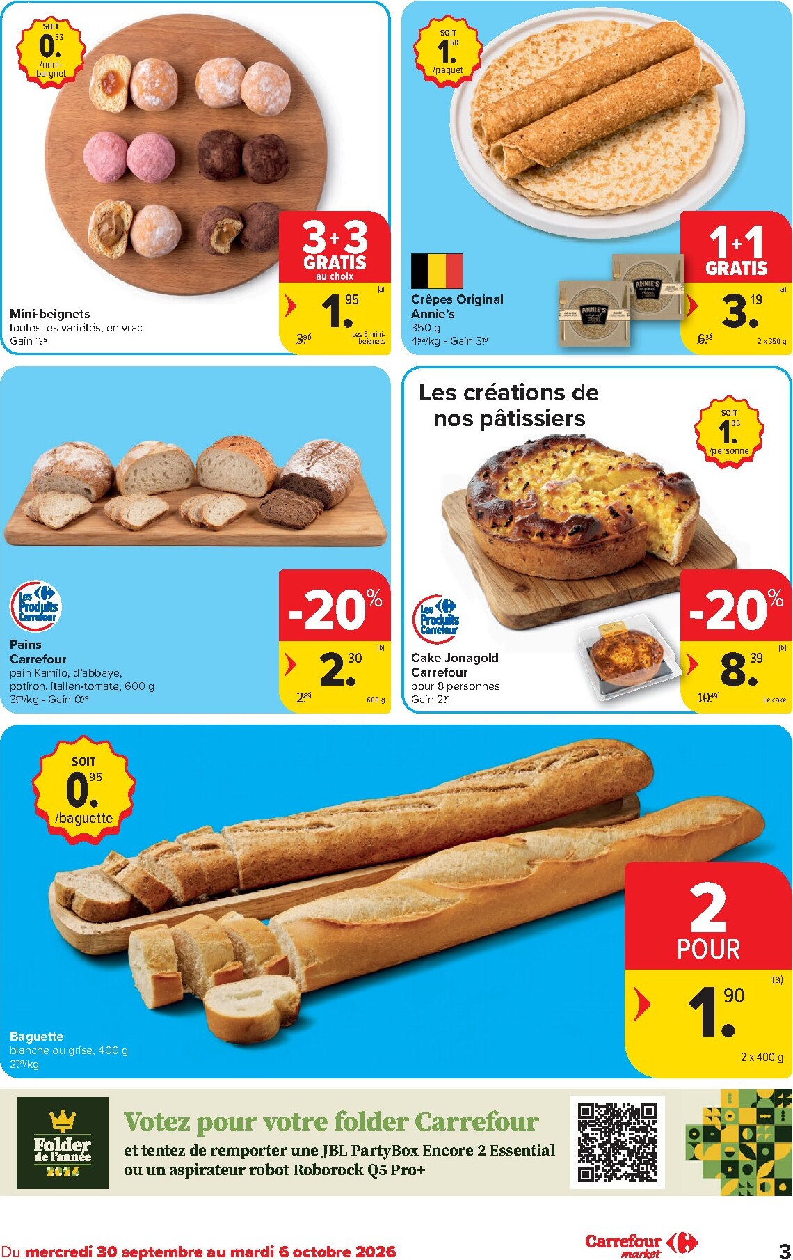 carrefour-market - Toekomstige Carrefour Market folder geldig van woensdag 30/09/2026 tot dinsdag 06/10/2026 - page: 3