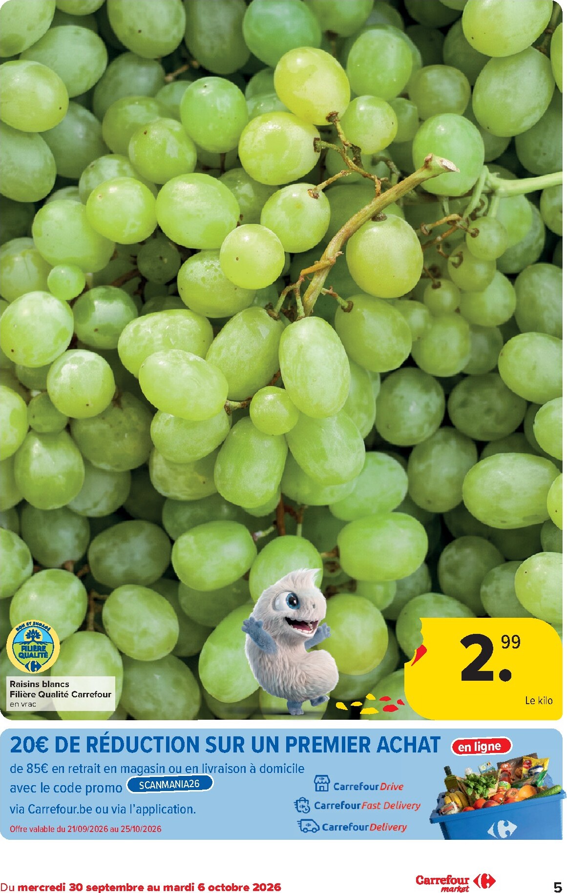 carrefour-market - Toekomstige Carrefour Market folder geldig van woensdag 30/09/2026 tot dinsdag 06/10/2026 - page: 5