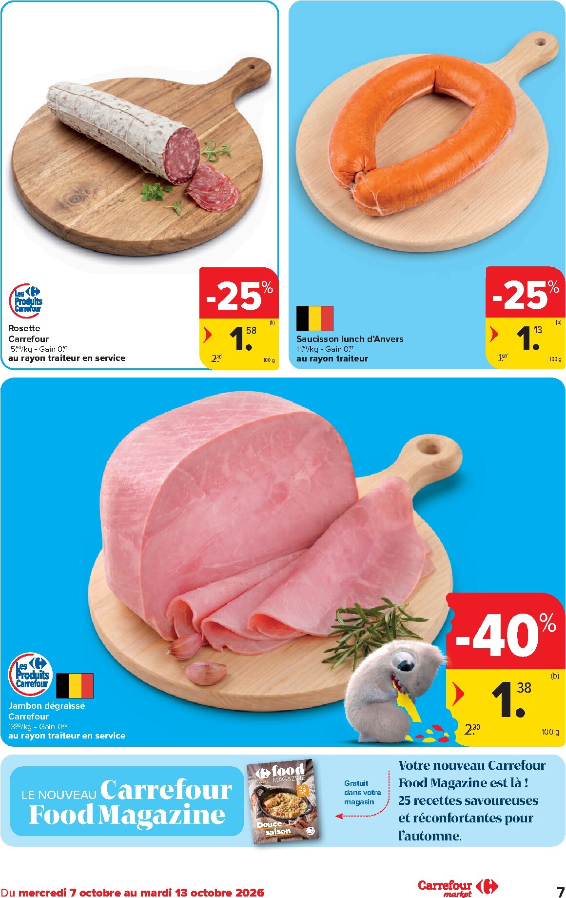 carrefour-market - Carrefour Market folder voor volgende week van woensdag 07/10/2026 tot dinsdag 13/10/2026 - page: 7