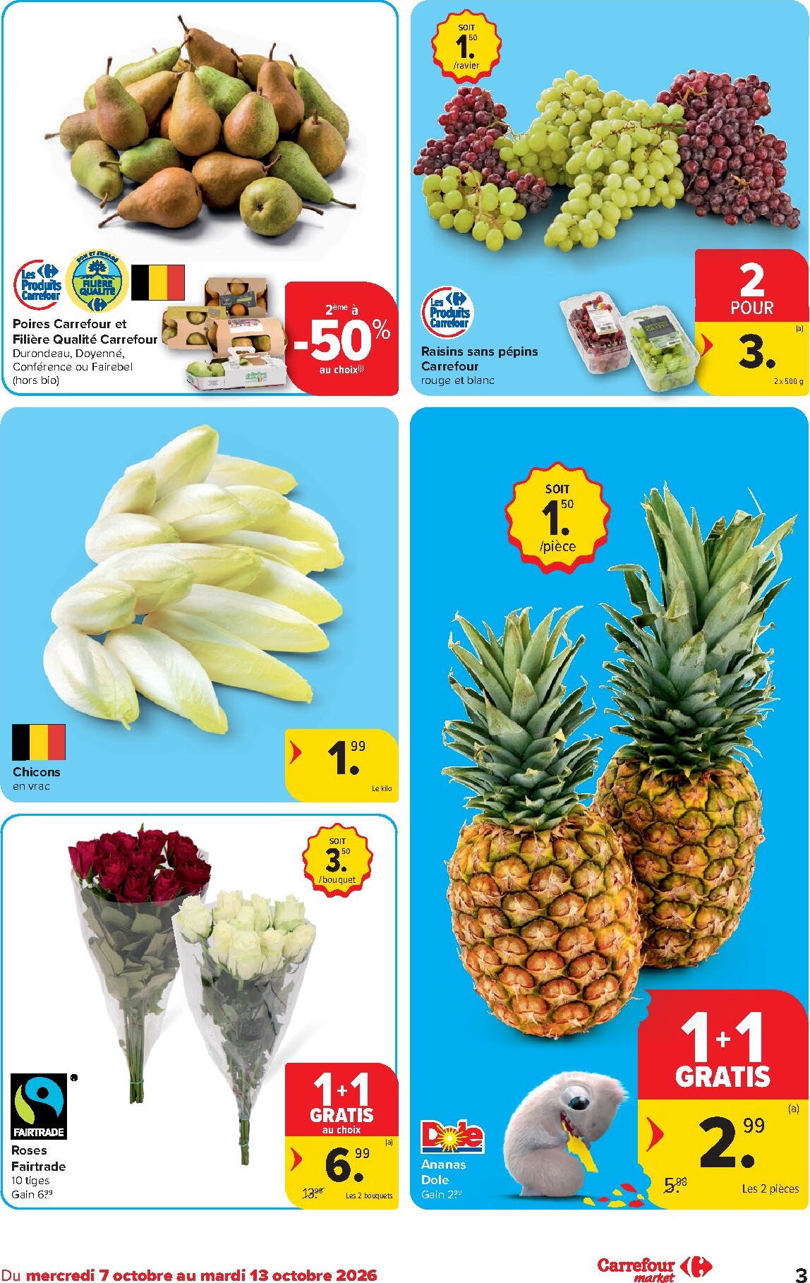carrefour-market - Carrefour Market folder voor volgende week van woensdag 07/10/2026 tot dinsdag 13/10/2026 - page: 3