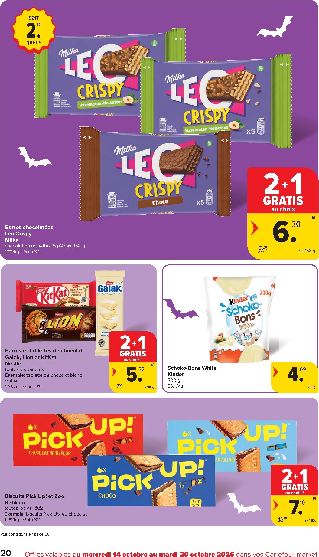 carrefour-market - Carrefour Market folder voor volgende week van woensdag 14/10/2026 tot dinsdag 20/10/2026 - page: 20