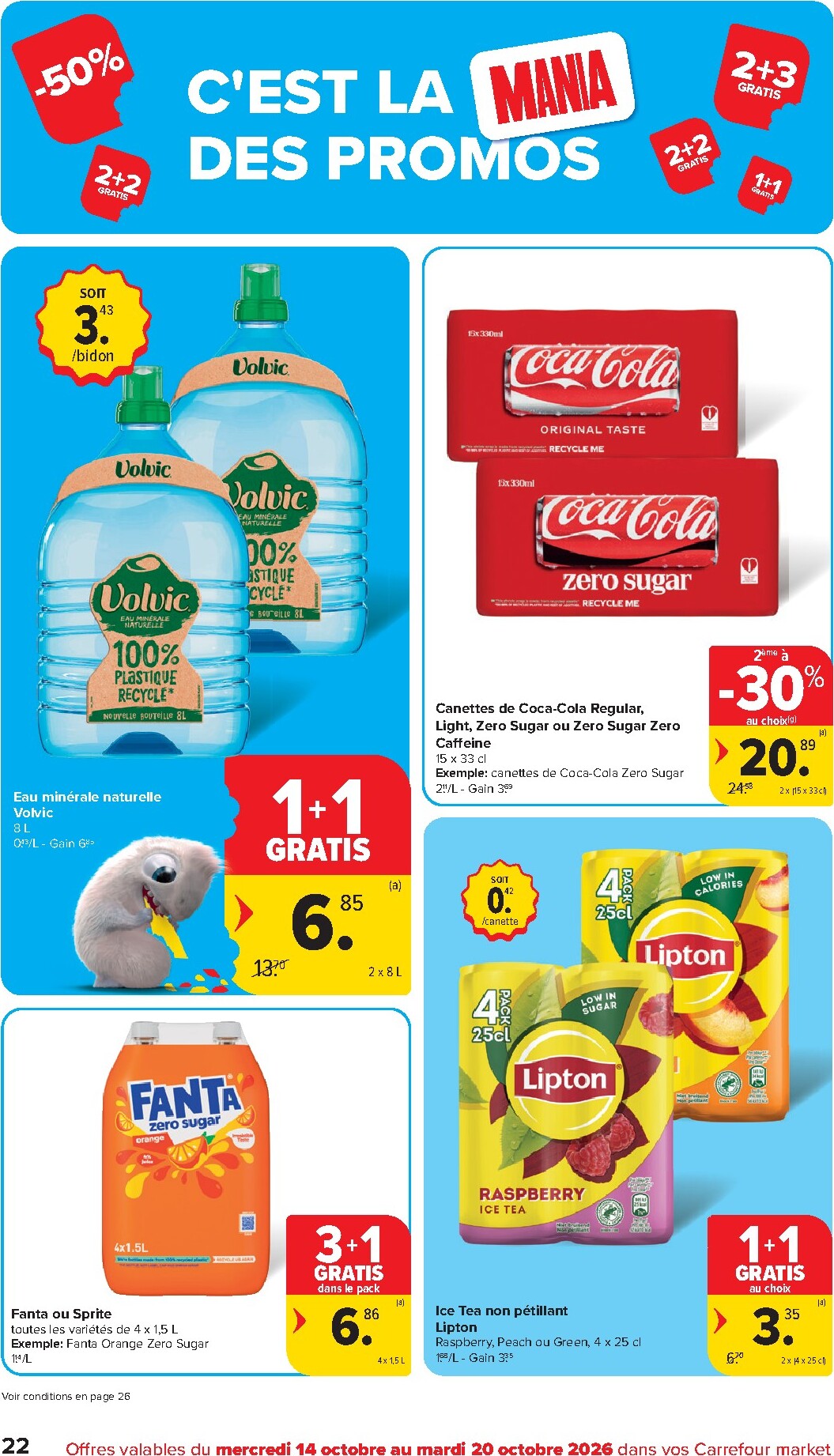 carrefour-market - Carrefour Market folder voor volgende week van woensdag 14/10/2026 tot dinsdag 20/10/2026 - page: 22