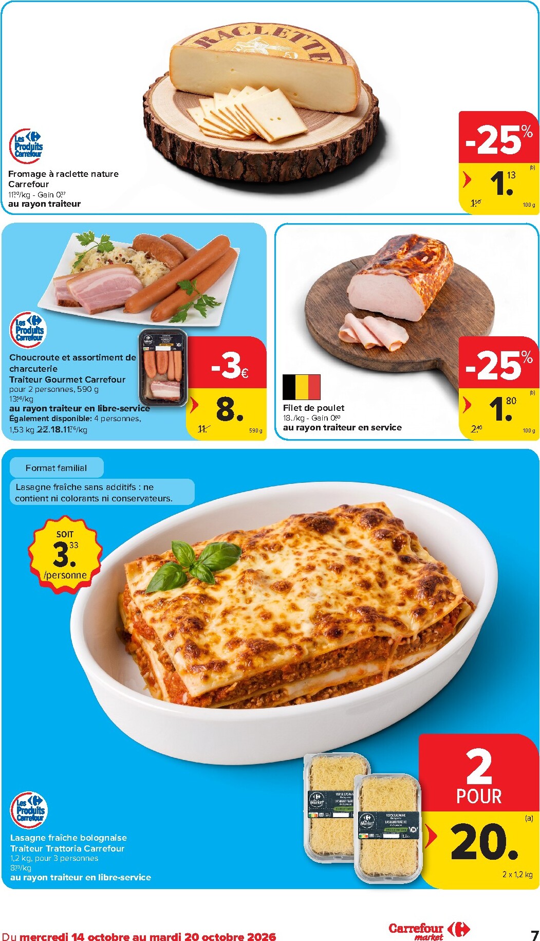 carrefour-market - Carrefour Market folder voor volgende week van woensdag 14/10/2026 tot dinsdag 20/10/2026 - page: 7