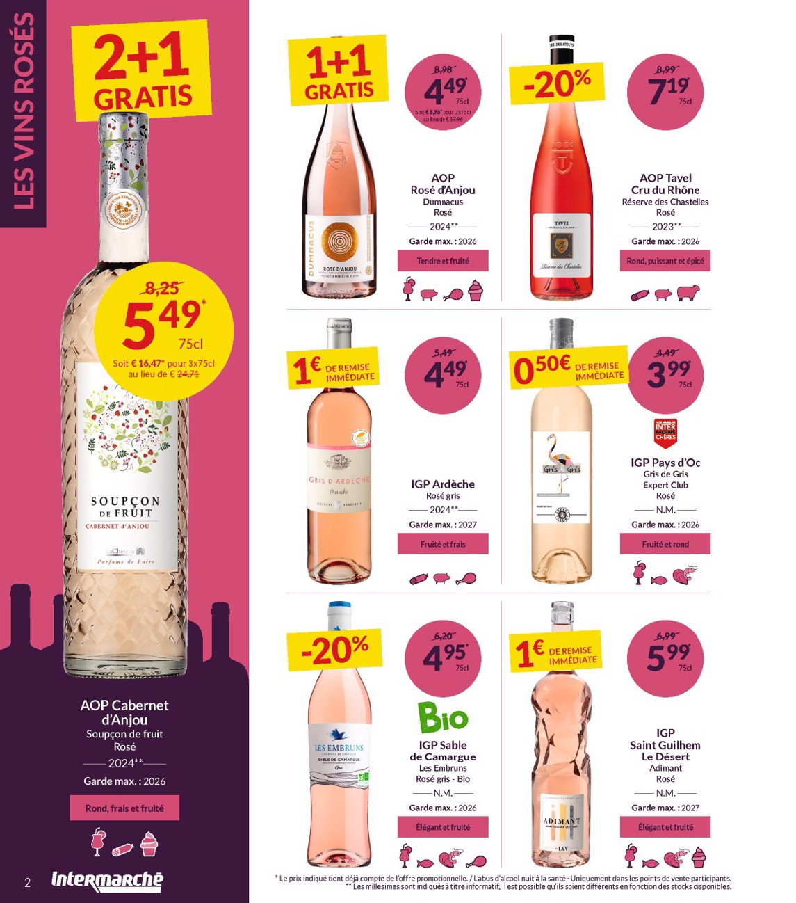 intermarche - Intermarché - Notre Foire aux Vins d’Automne folder geldig vanaf 02/09 - 21/09 - page: 2