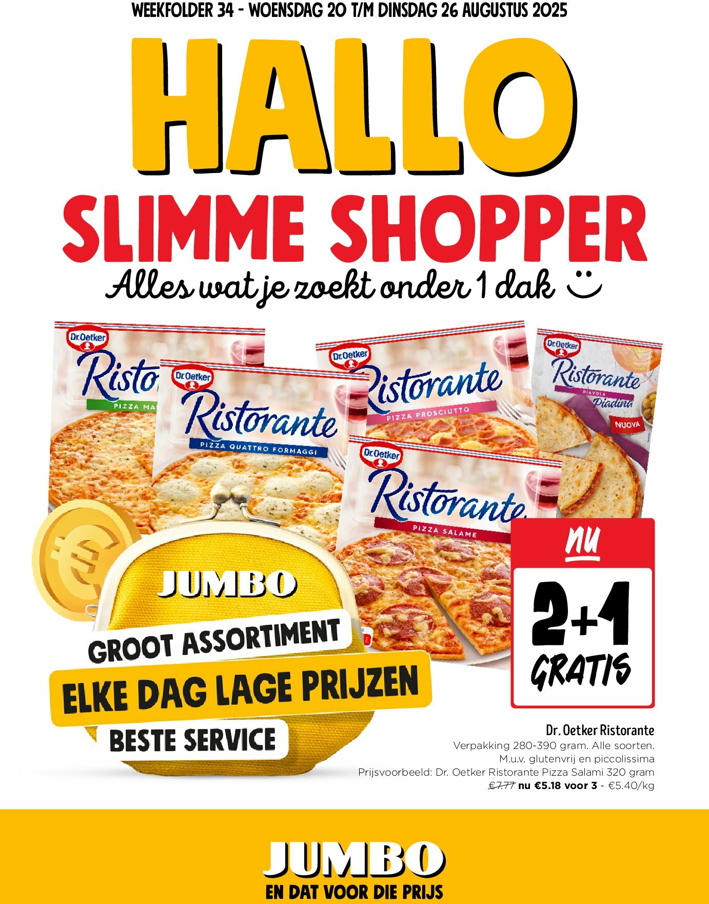 jumbo - Jumbo folder geldig vanaf 20/08 - 26/08 - page: 1