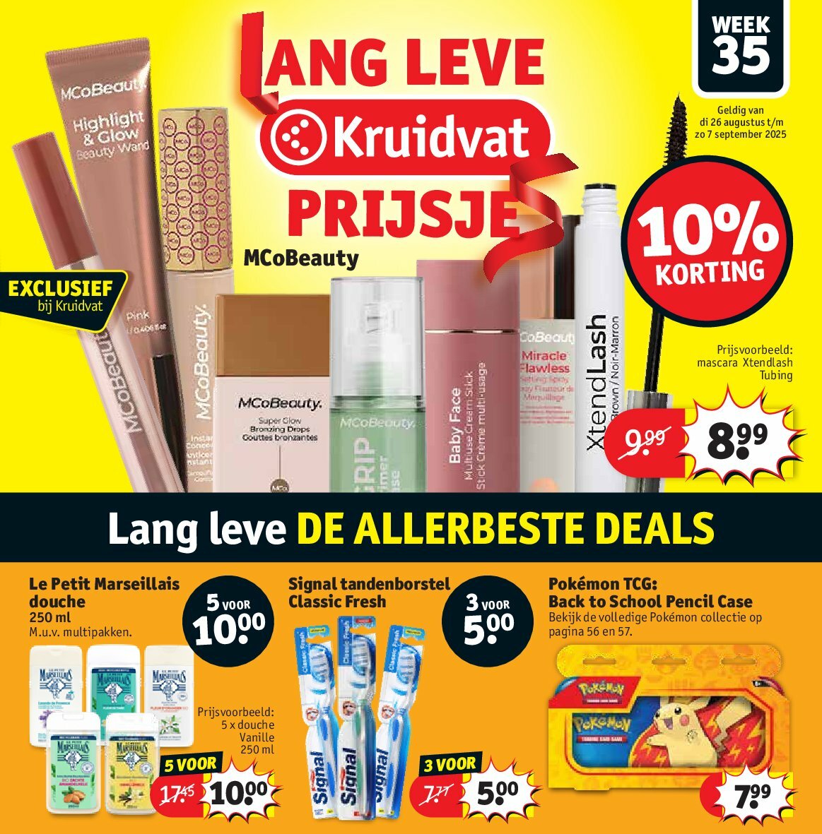 kruidvat - Kruidvat folder geldig vanaf 26/08 - 07/09 - page: 1