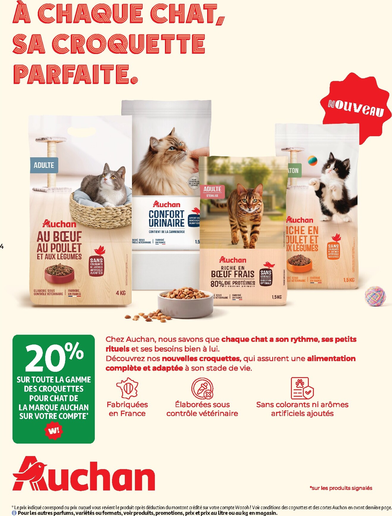 auchan - Auchan - Animalerie folder voor volgende week van dinsdag 06/10/2026 tot zondag 18/10/2026 - page: 4