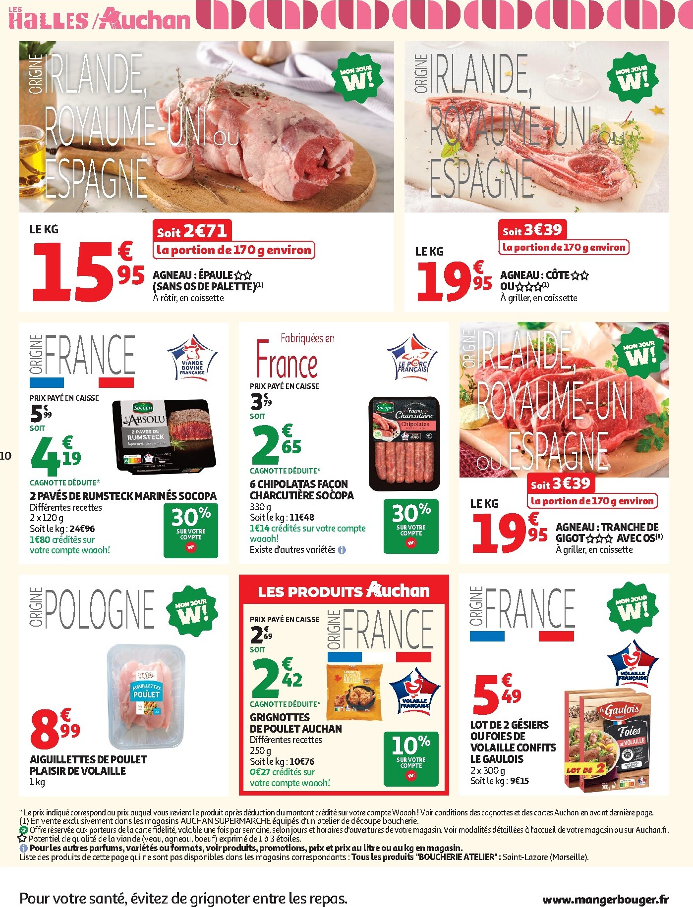 auchan - Auchan - Le Goût du Réconfort folder voor volgende week van dinsdag 06/10/2026 tot zaterdag 10/10/2026 - page: 10