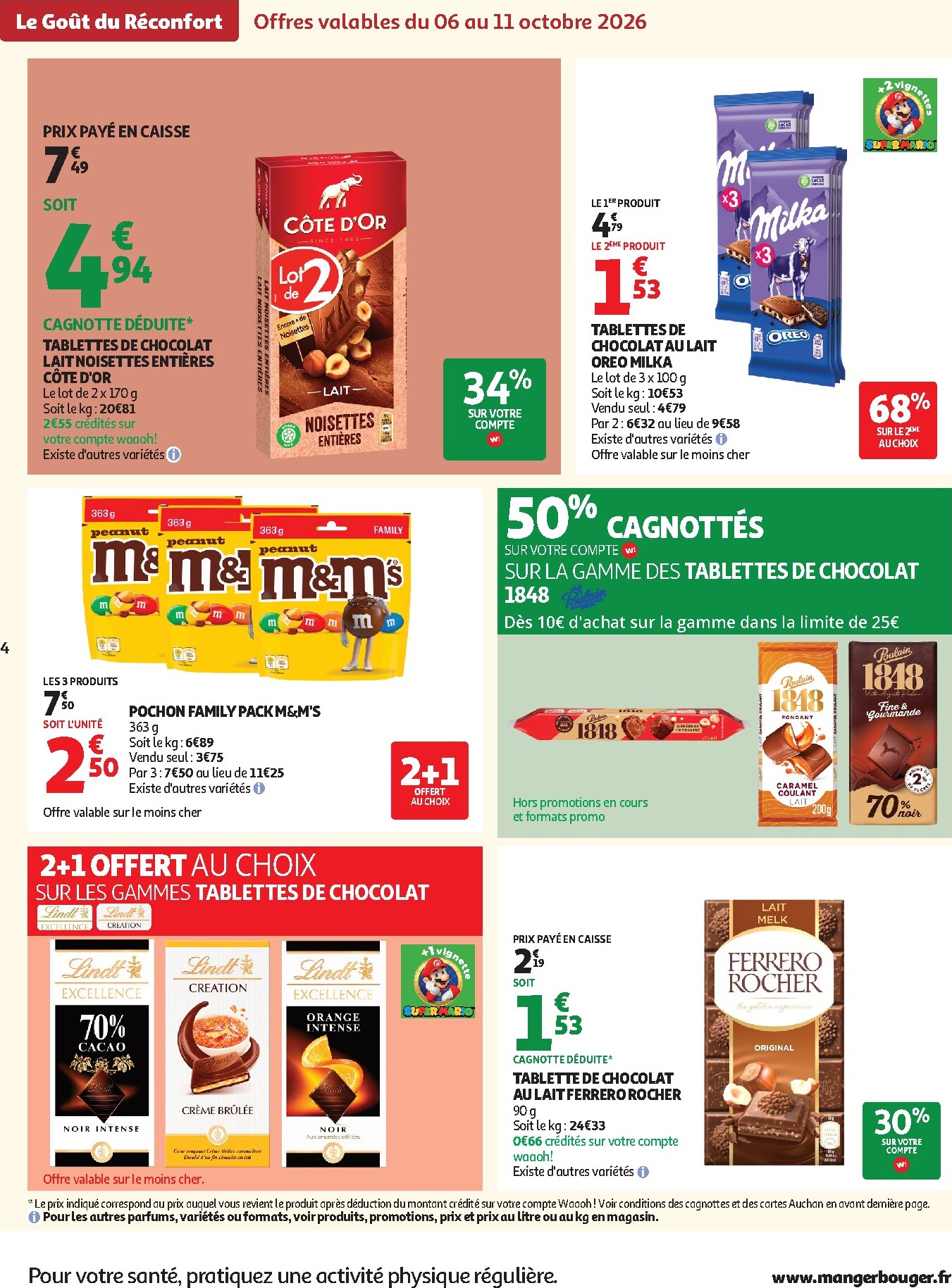 auchan - Auchan - Le Goût du Réconfort folder voor volgende week van dinsdag 06/10/2026 tot zaterdag 10/10/2026 - page: 4
