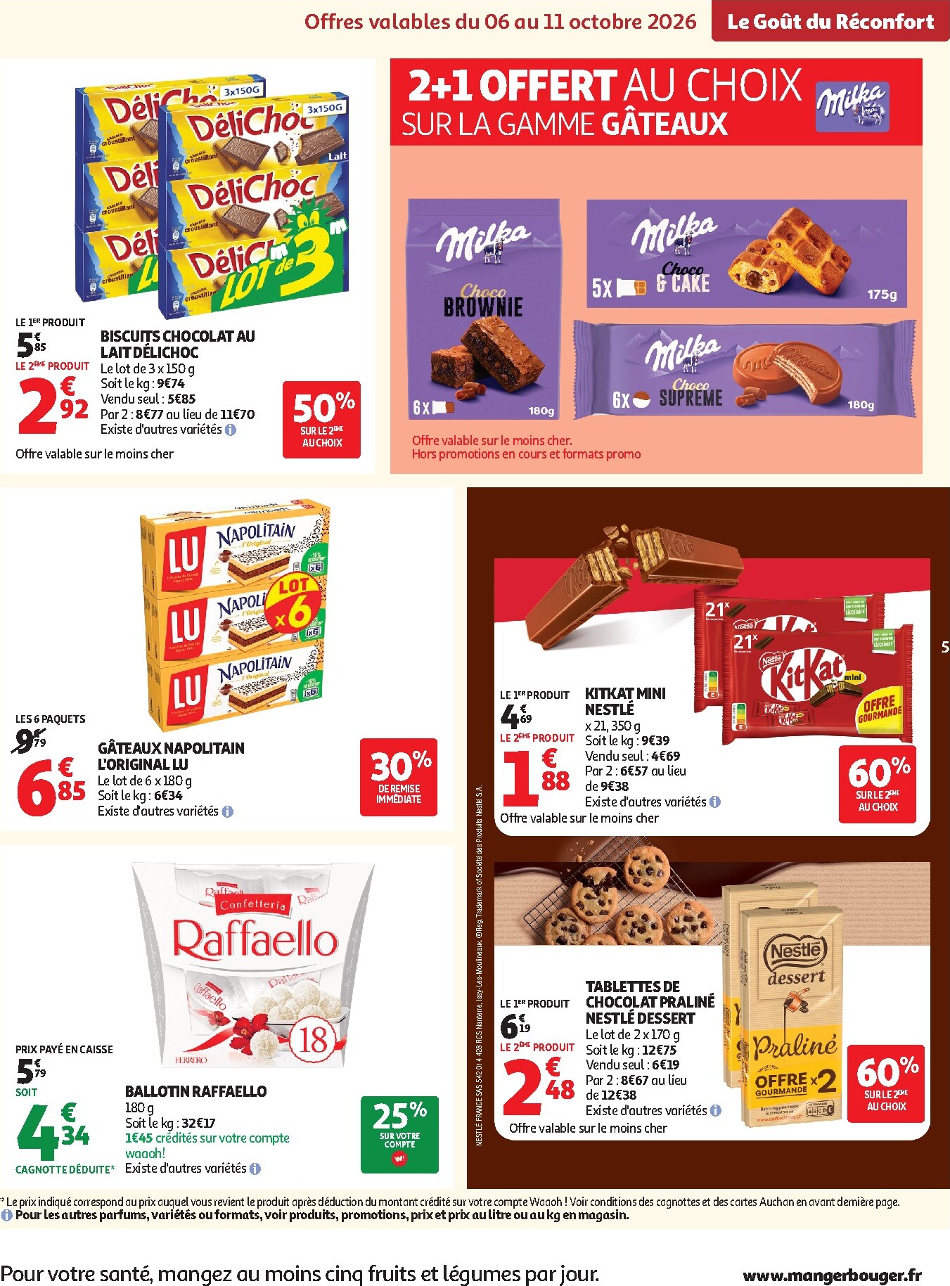 auchan - Auchan - Le Goût du Réconfort folder voor volgende week van dinsdag 06/10/2026 tot zaterdag 10/10/2026 - page: 5
