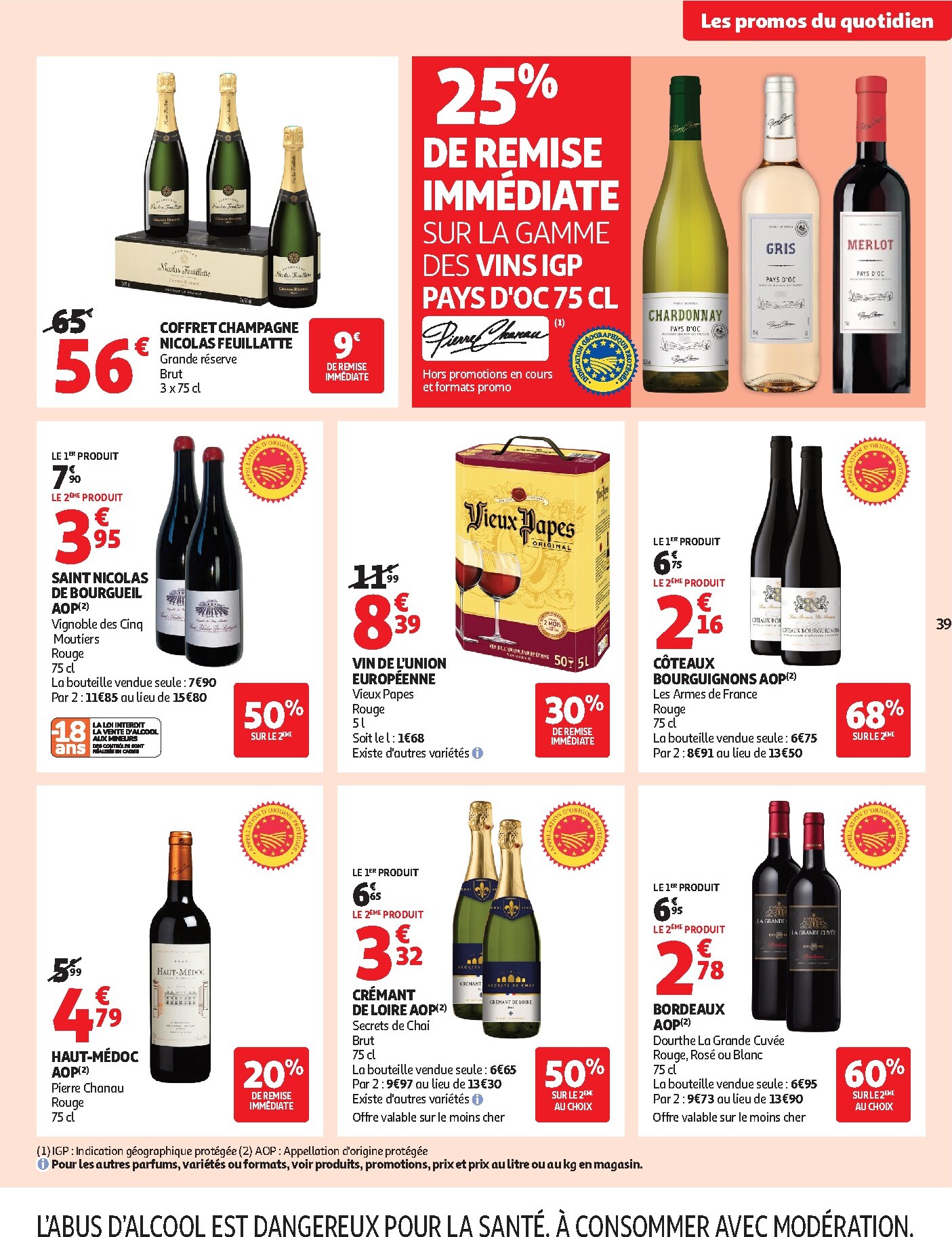 auchan - Auchan - Le Goût du Réconfort folder voor volgende week van dinsdag 06/10/2026 tot zondag 18/10/2026 - page: 39