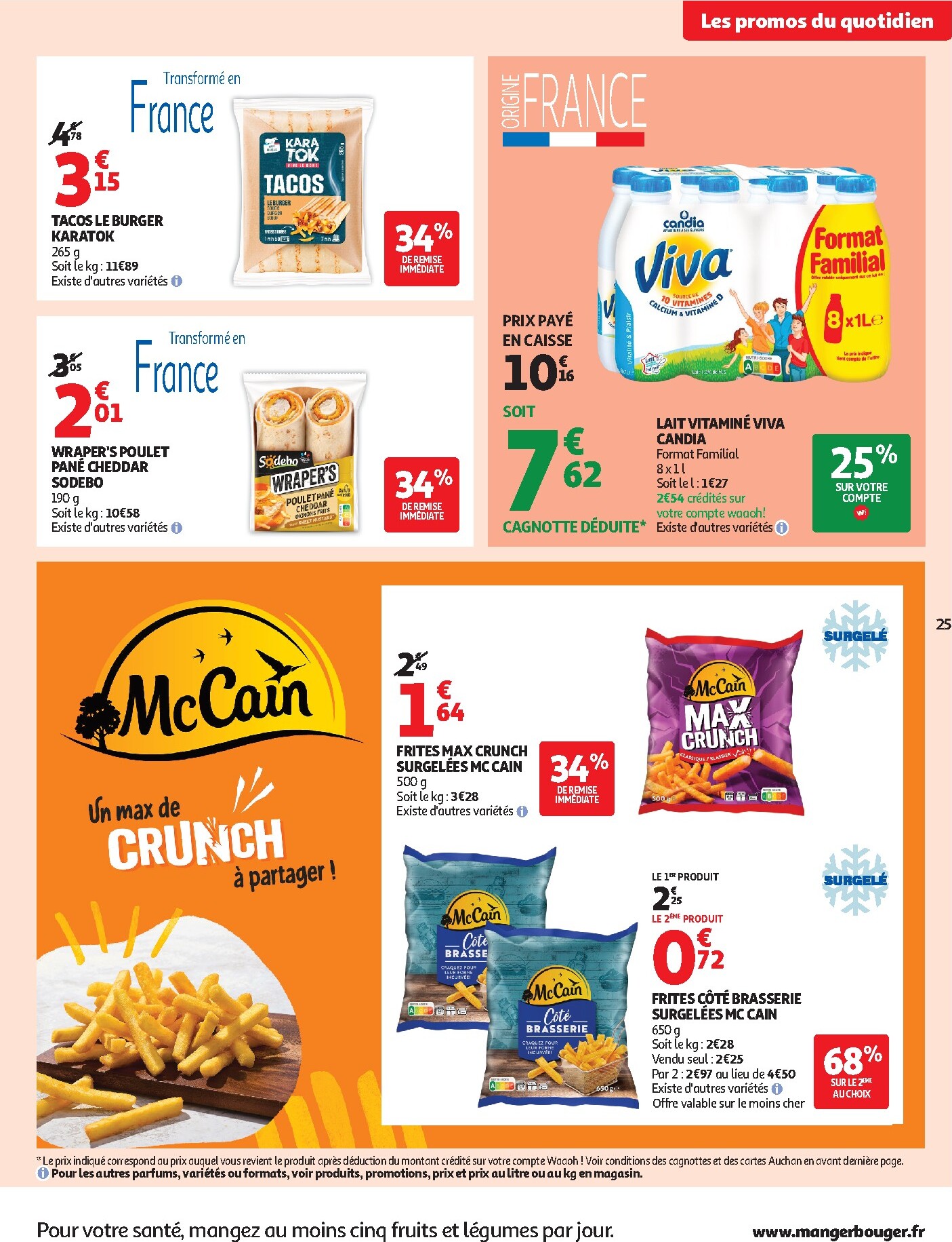 auchan - Auchan - Le Goût du Réconfort folder voor volgende week van dinsdag 06/10/2026 tot zondag 18/10/2026 - page: 25